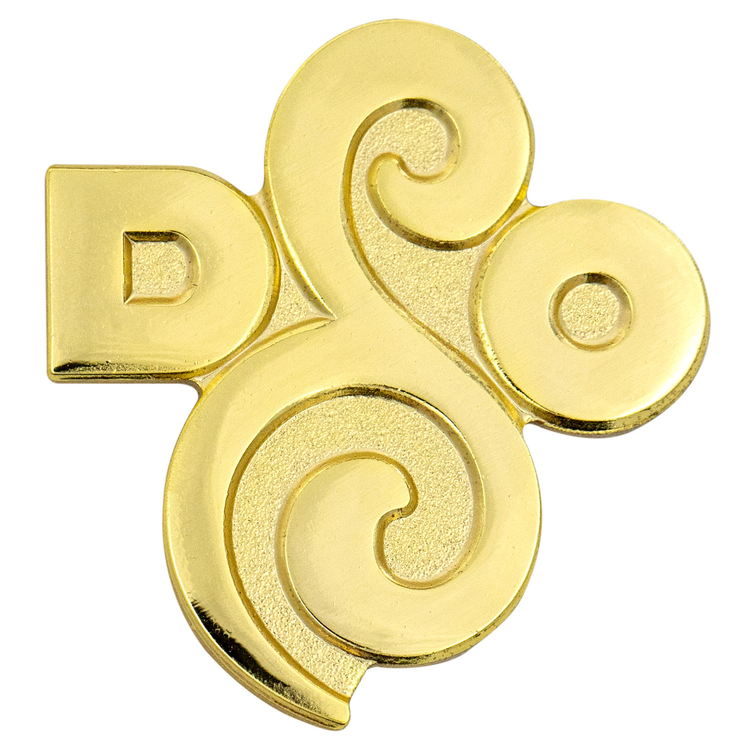 Custom Die Struck Sandblast & Polished Lapel Pins (3/4") 2