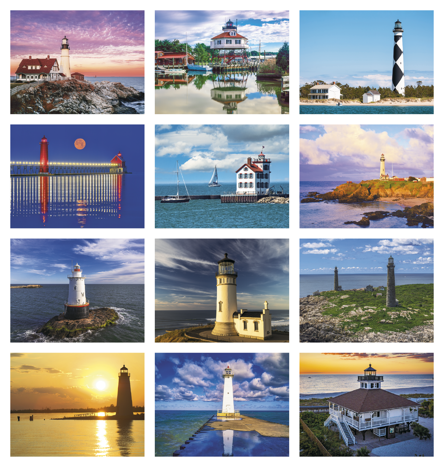 Triumph® Calendars Lighthouses Calendar 85
