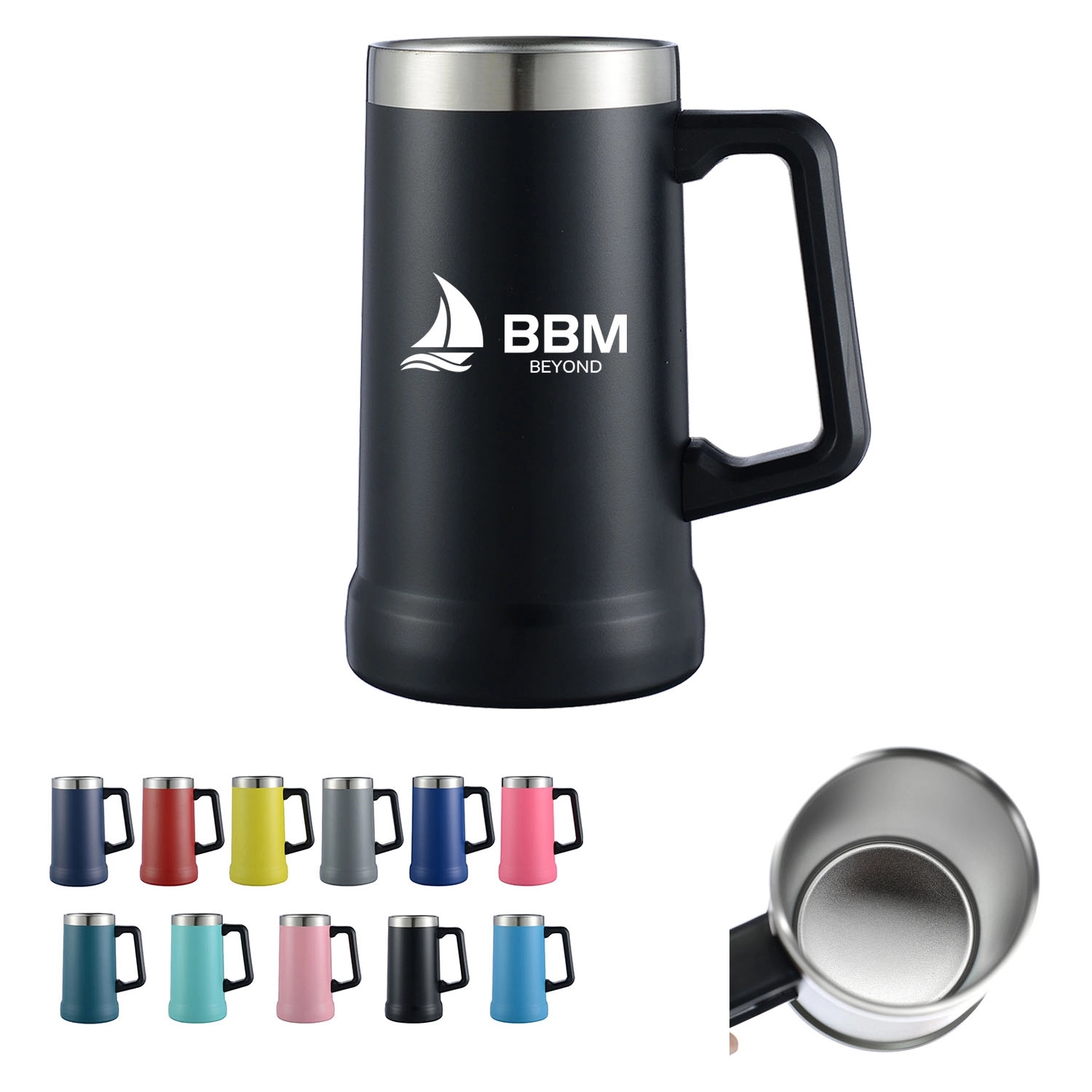 24Oz Handle Beer Cup 4