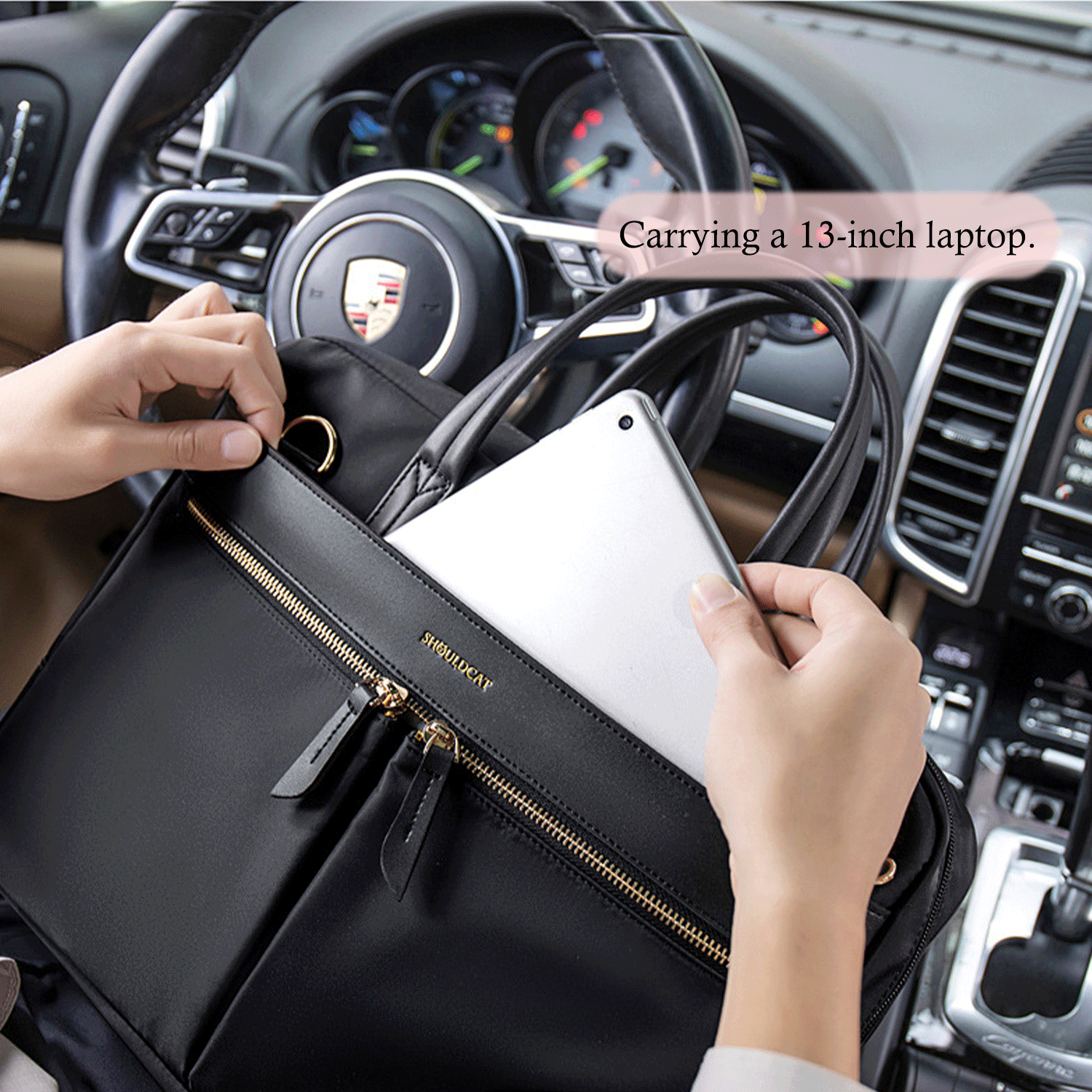 13inch Multiple Sizes Waterproof Durable Oxford Laptop Bag 3