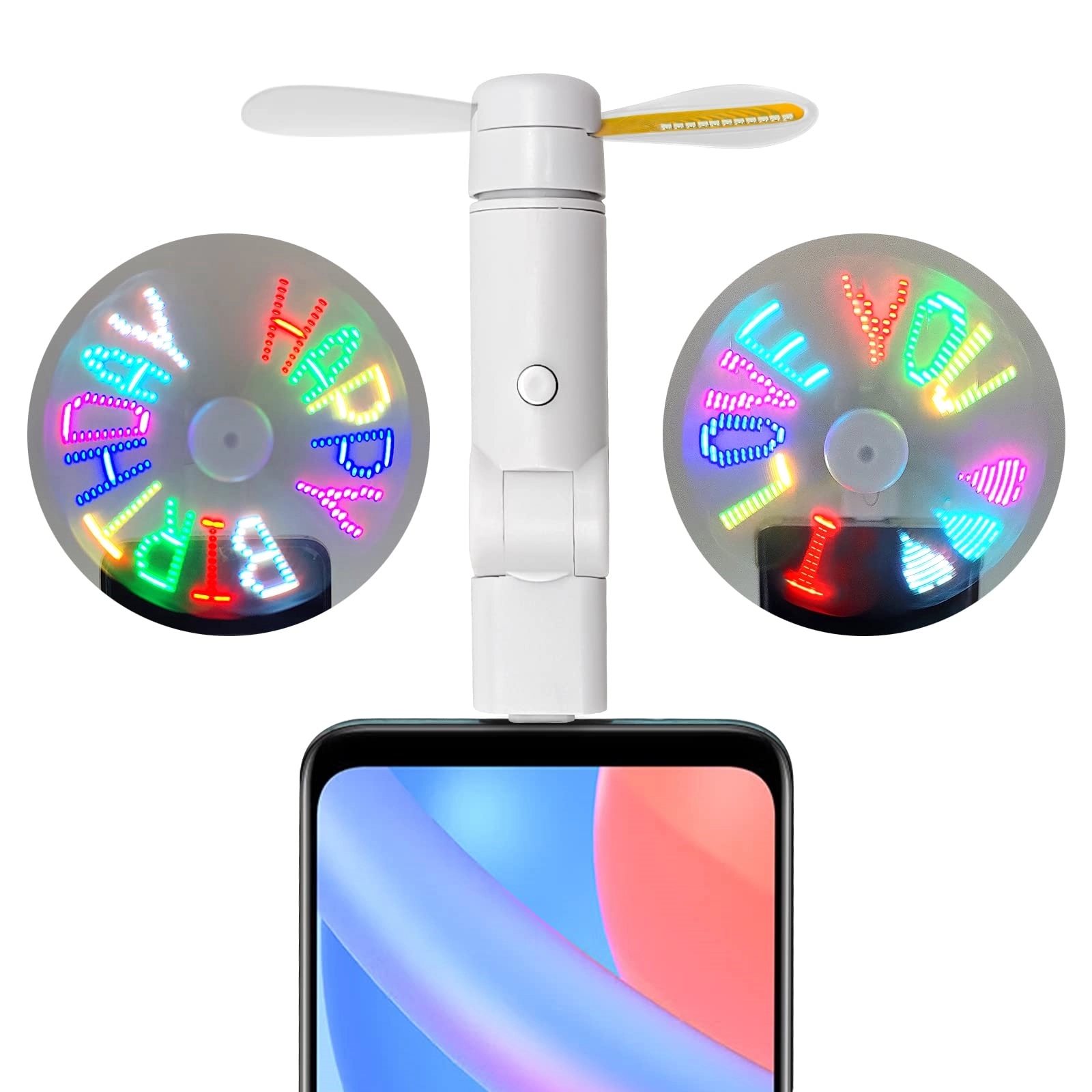 Mini Cell Phone Message Fan 10
