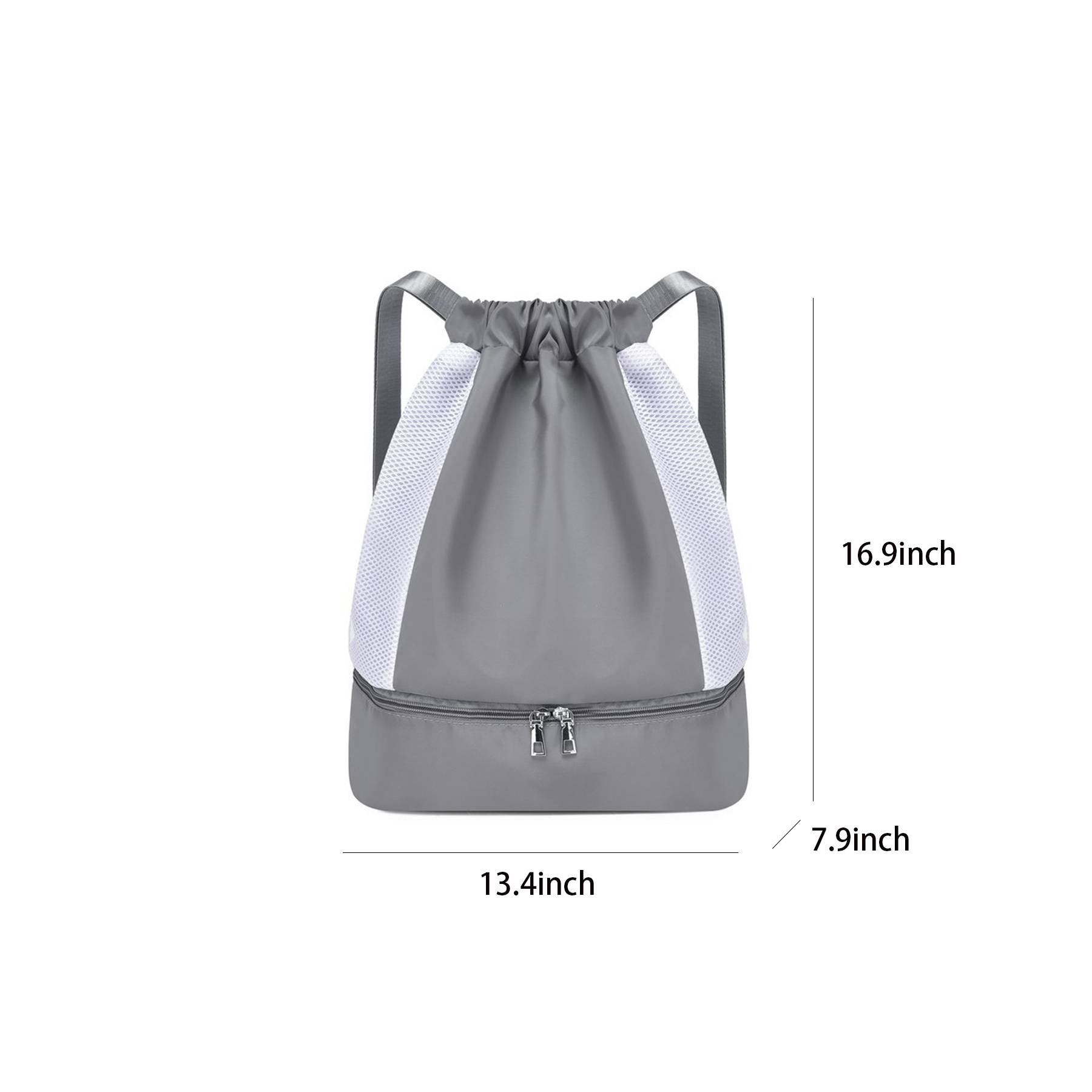 Nylon Waterproof Drawstring Backpack 10