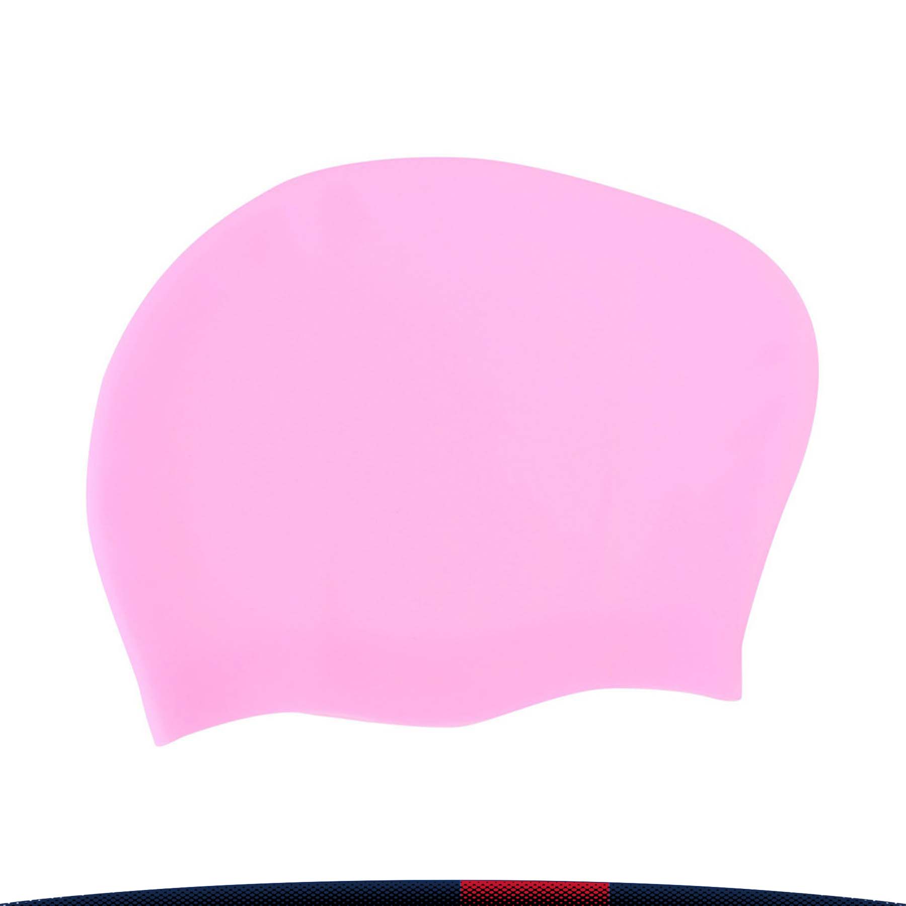 Woman Silicone Swim Cap 3
