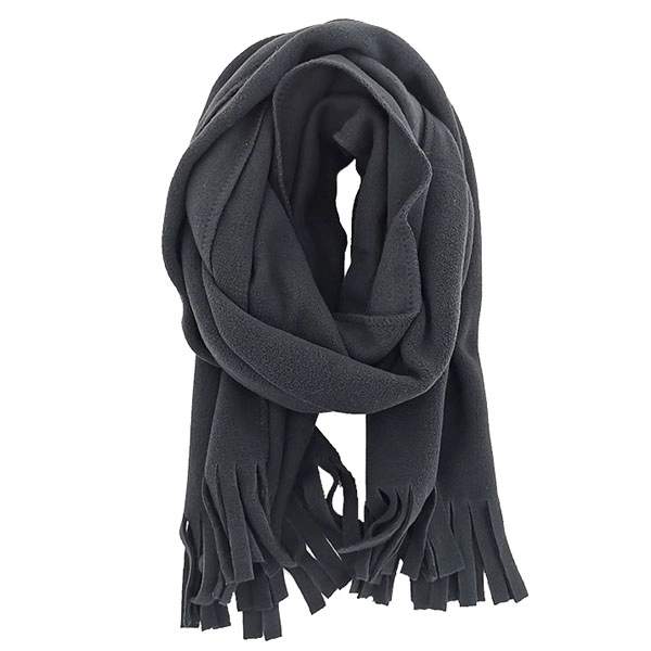 Polar Fleece Tassels Winter Scarf 14