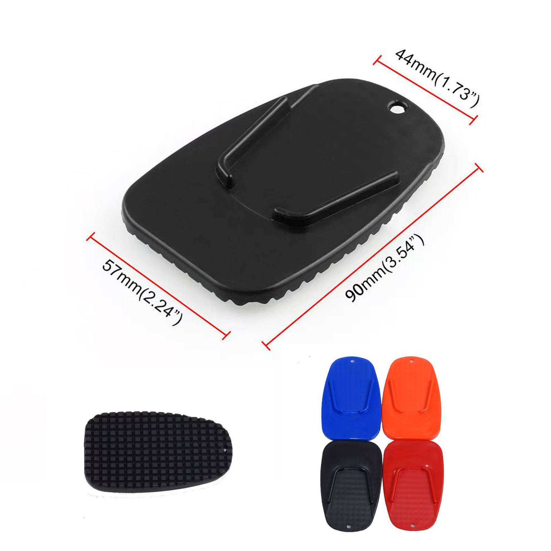 Motorcycle Stand Support Plastic Pad 1