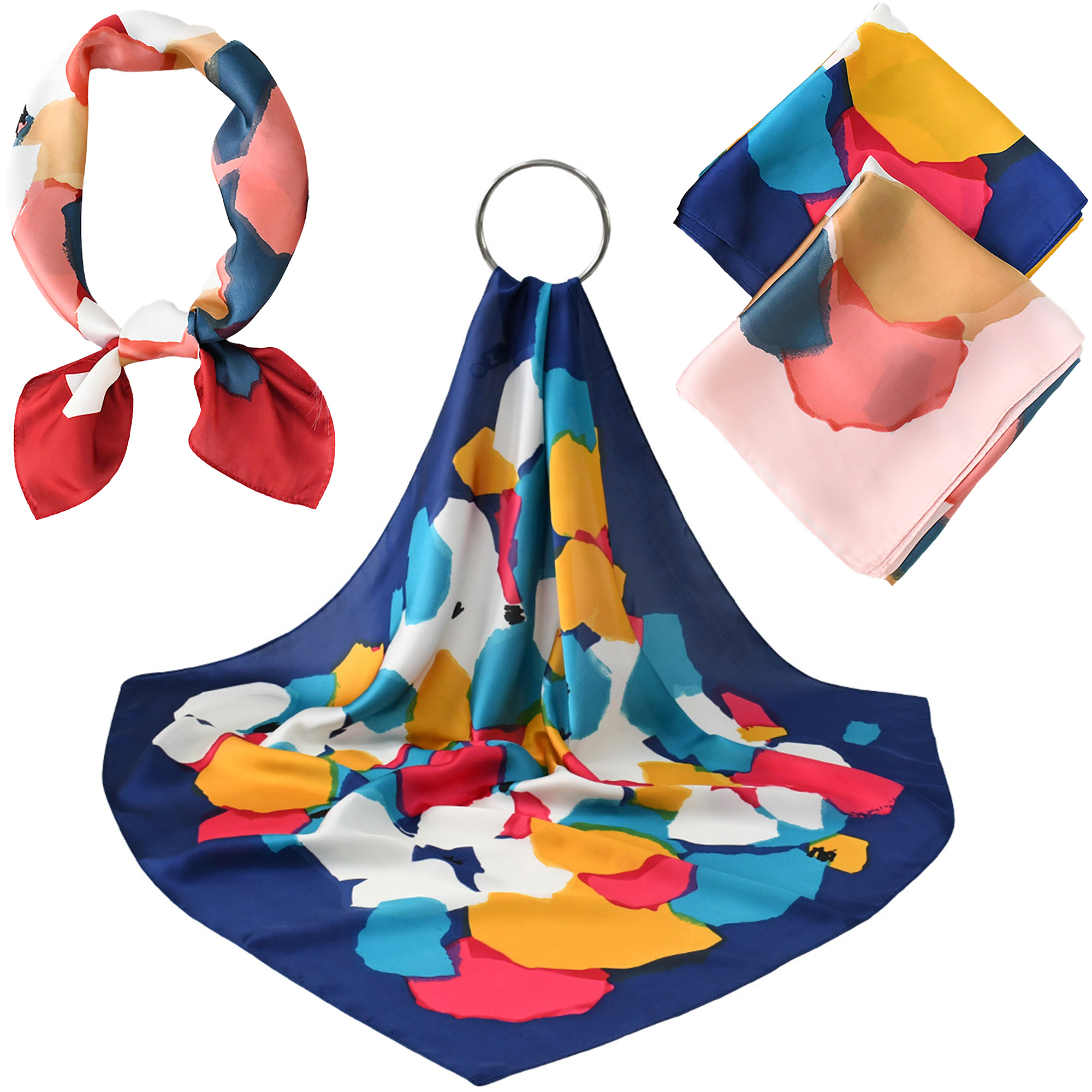 Faux Silk Scarf 2