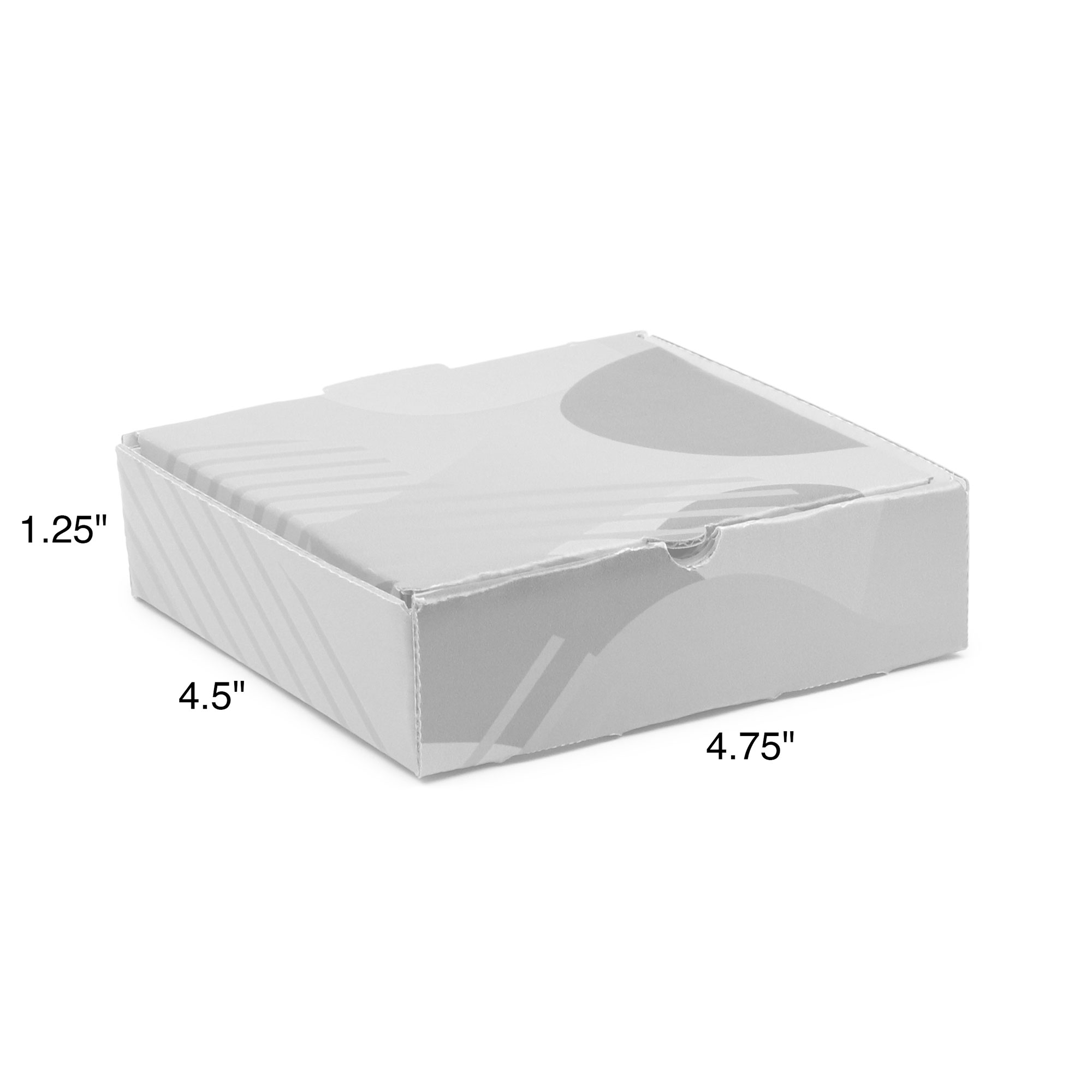 Corrugated Box - 4.5" x 4.75" x 1.25" 3