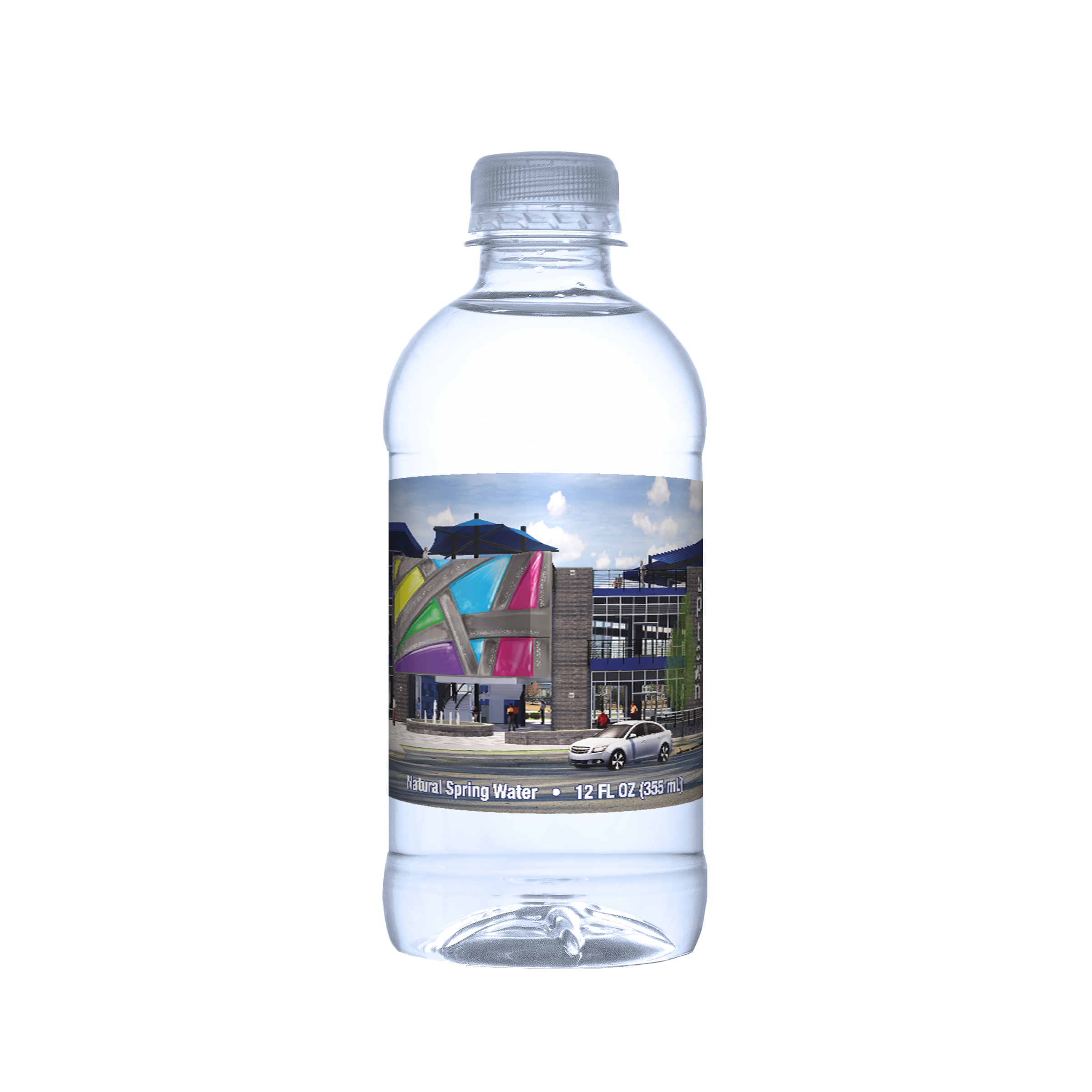 12 oz. Custom Label Bottled Water 10