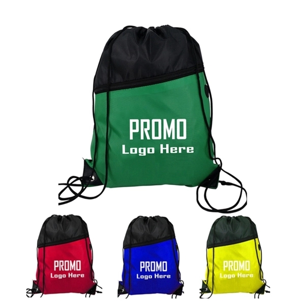 Durable Nylon Drawstring Bag 2