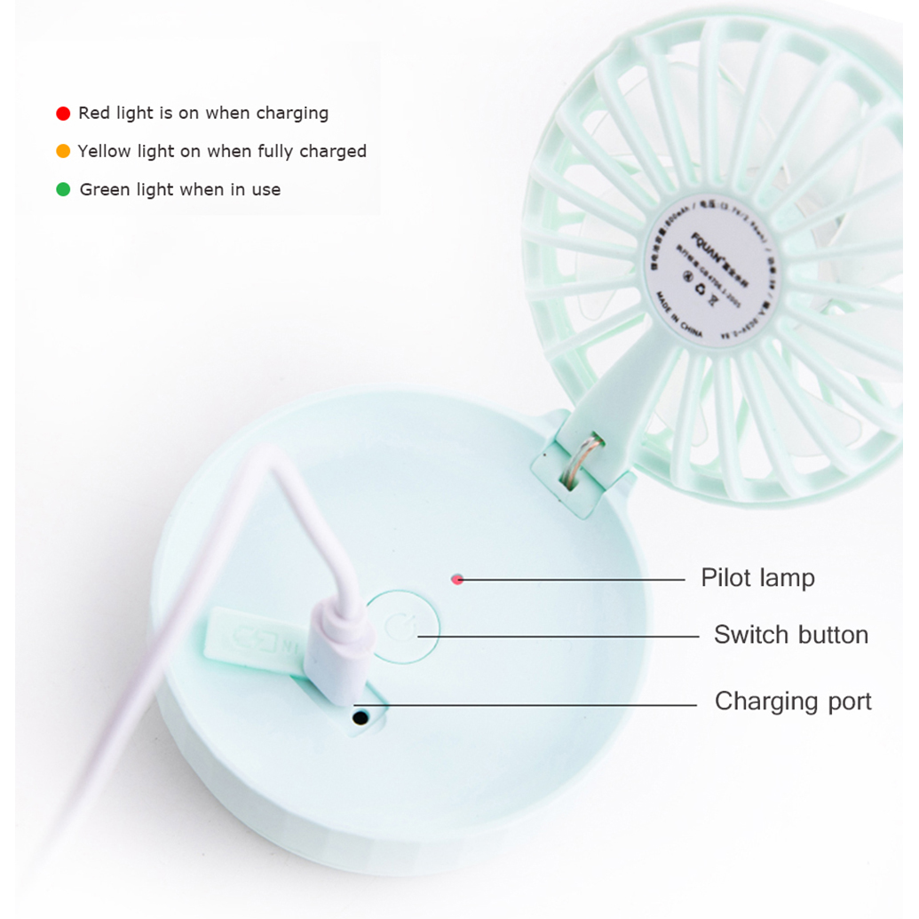 460ML Portable Water Bottle With Fan 4