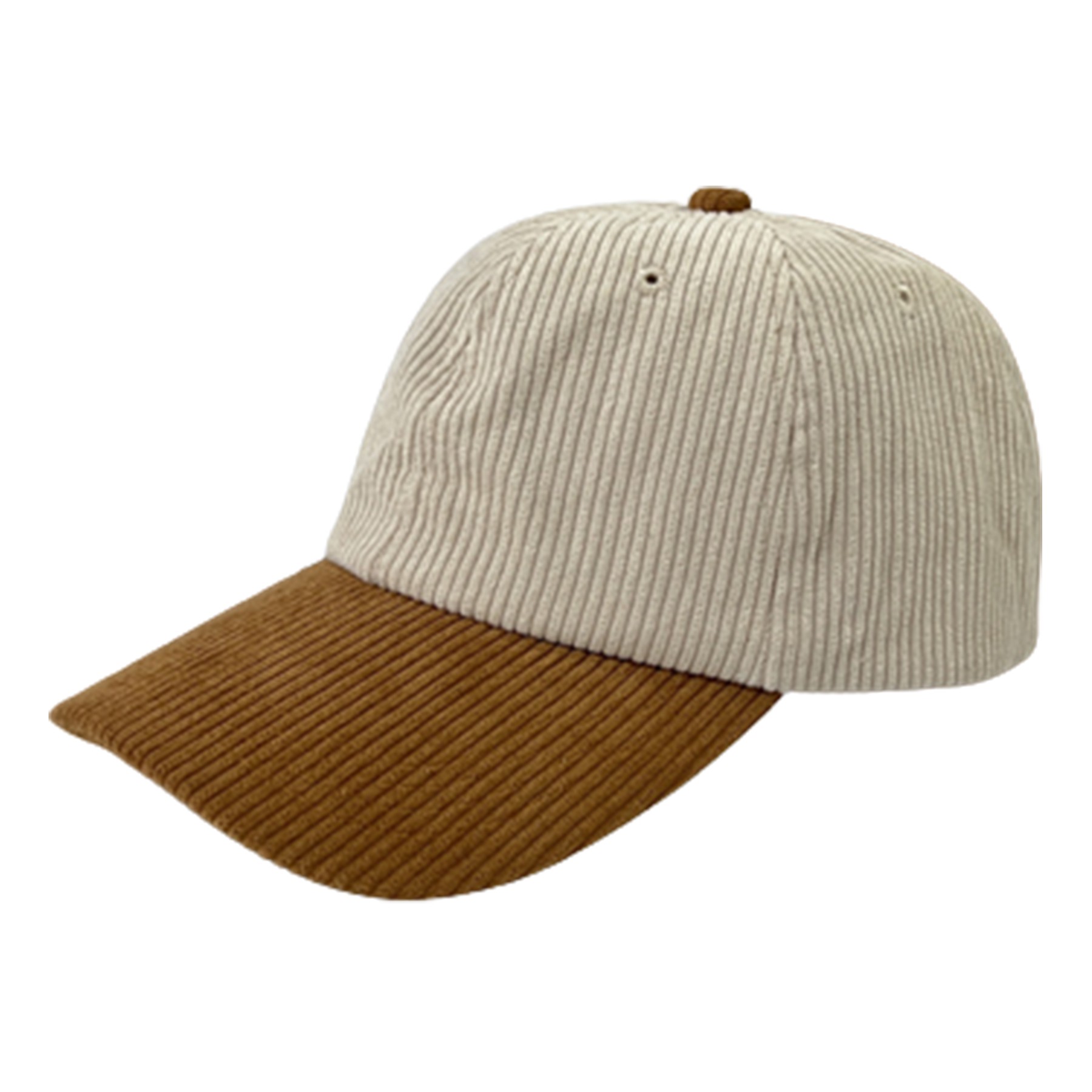 Two-Tone Corduroy Baseball Cap 9