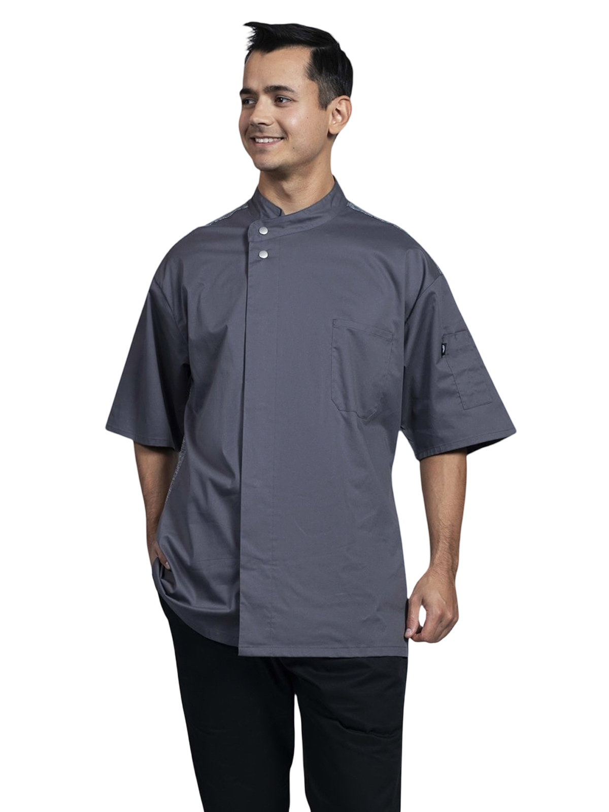 Uncommon Chef - Lycra - Unisex 2-Pocket Brac Chef Coat 1