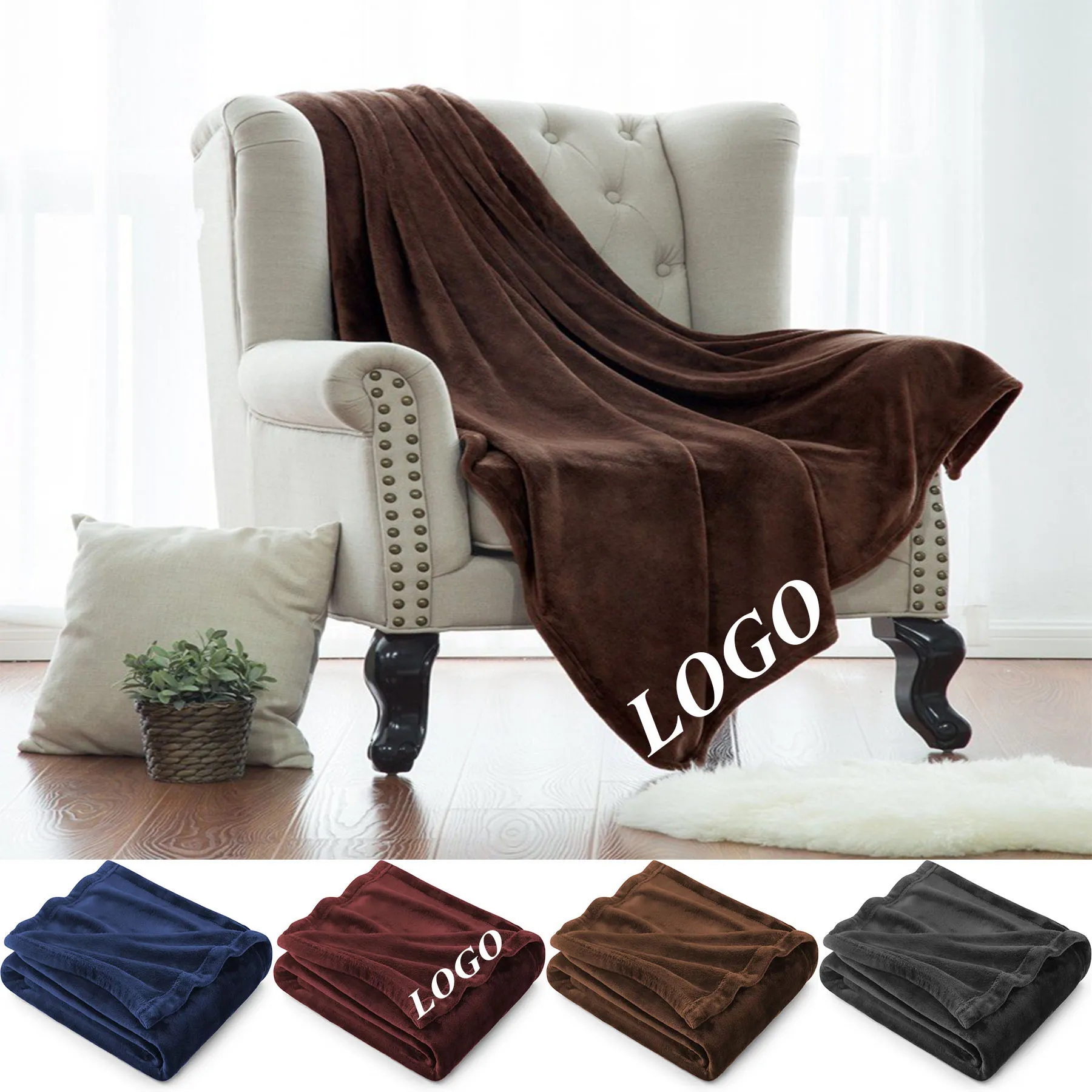 Fleece Throw Blanket 4