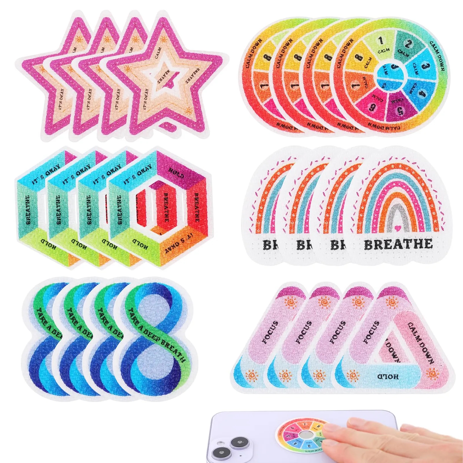 Anxiety Sensory Stickers 2