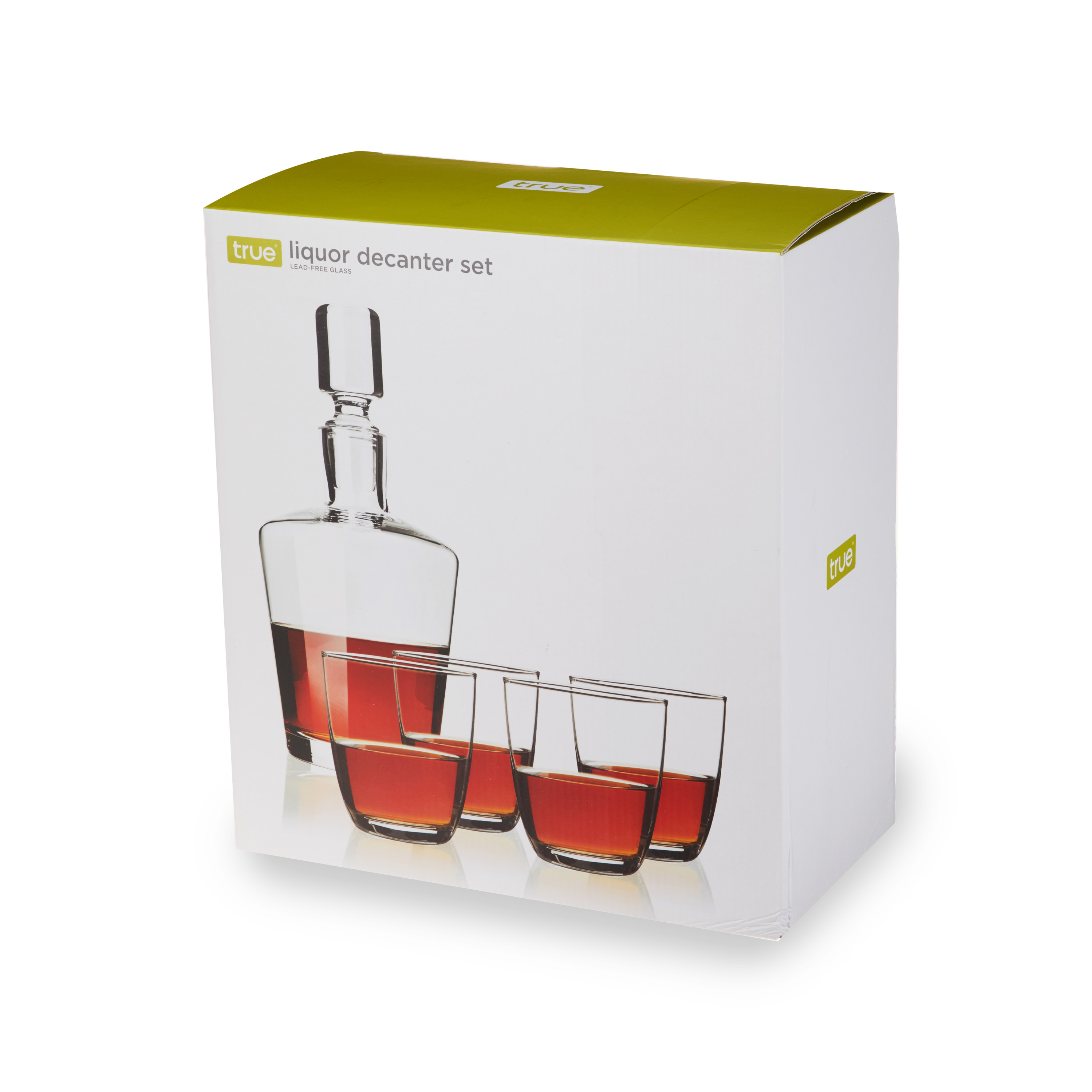 True® Liquor Decanter Gift Set 4