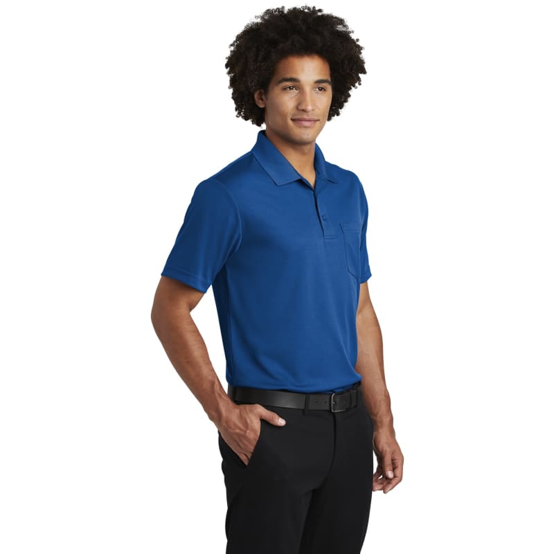 Sport-Tek PosiCharge RacerMesh Pocket Polo. 3