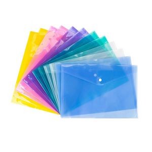 Durable A4 Document Folder With Snap Button Closure 9