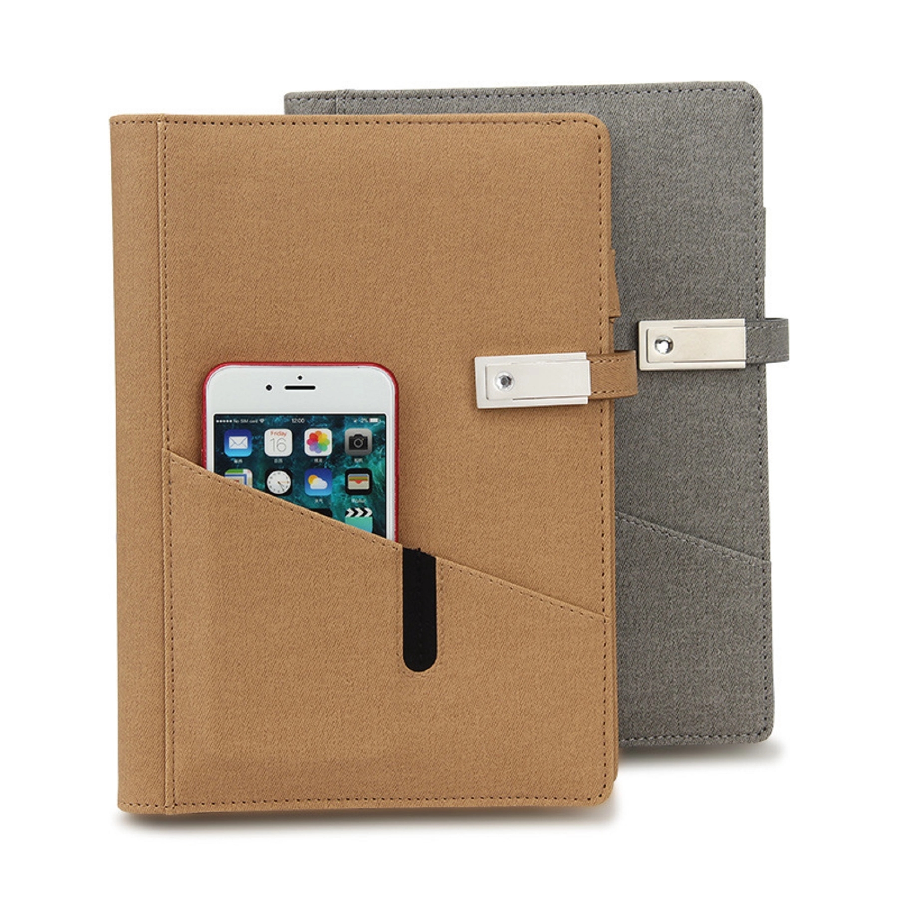 8000 mAh Power Bank Notebook with 16 GB Flash Drive 4