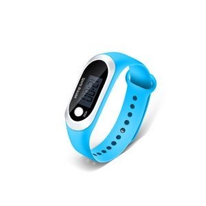 Sports Bracelet Watch With Pedometer Digital Display And Adjustable Band 21