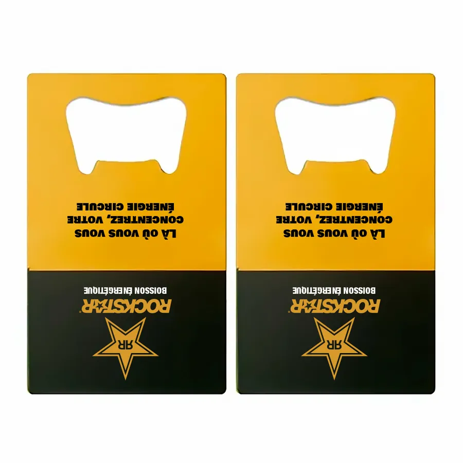 Two-Tone Card Bottle Opener 7