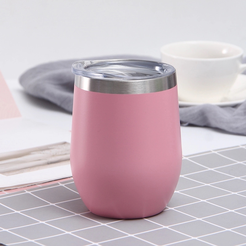 12 oz Stainless Steel Tumbler with Lid 8