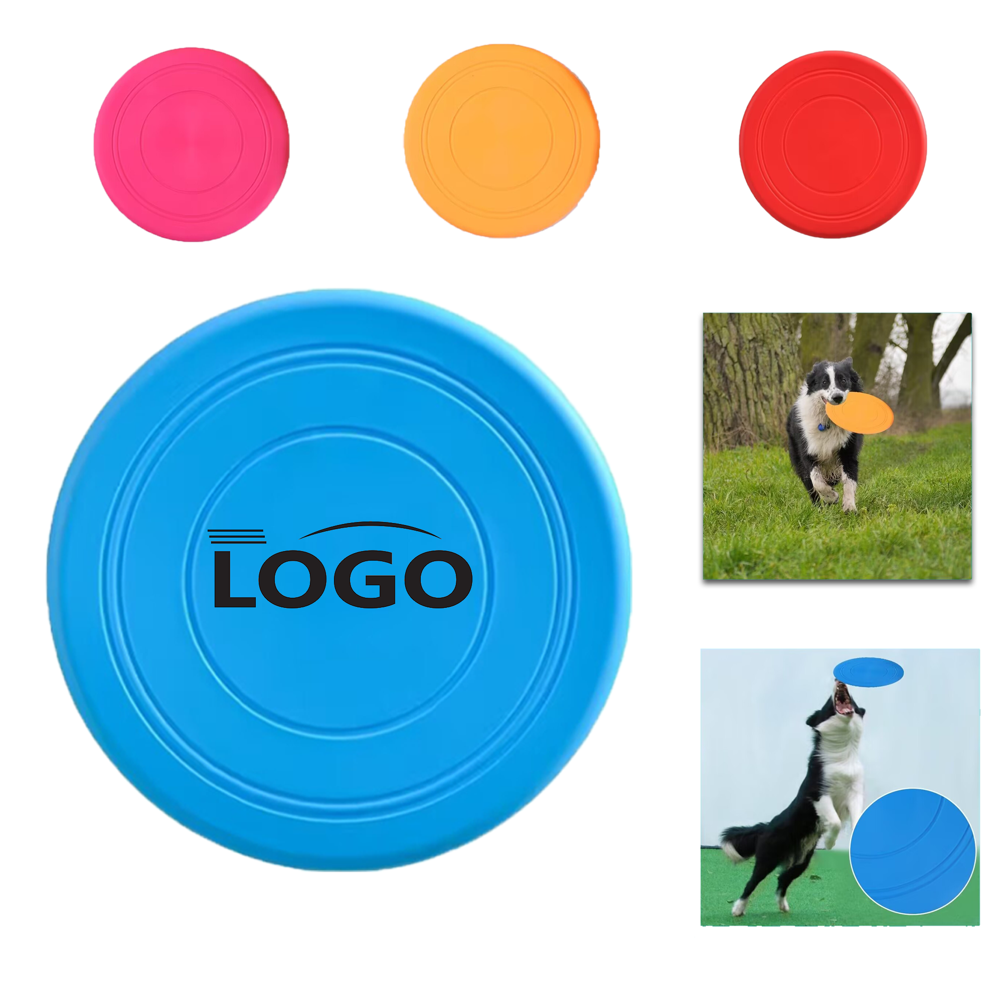 Soft and Fun Pet Toy Flying Disc 3