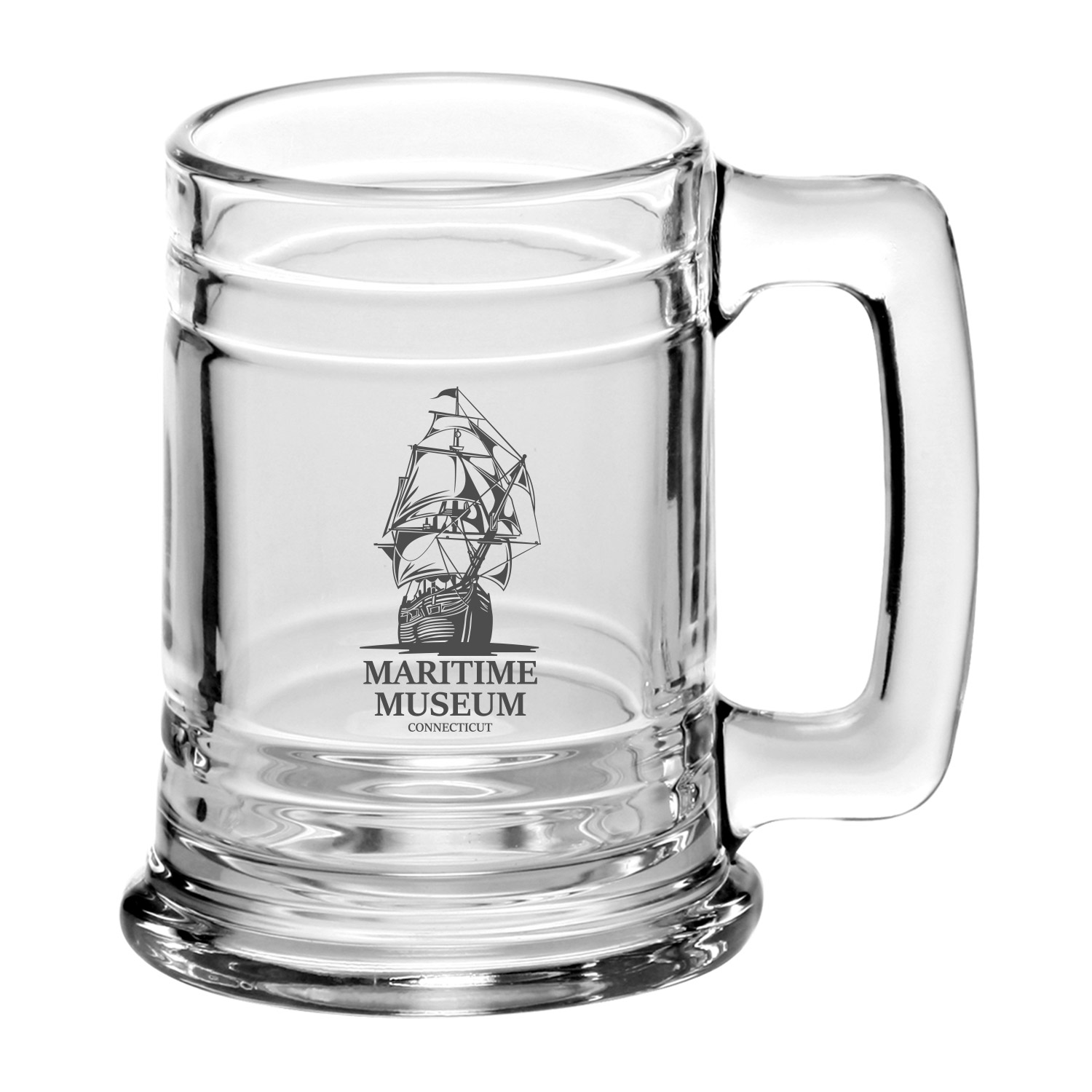 15 oz. Anchor Glass Beer Mugs (1 Color Imprint) 5