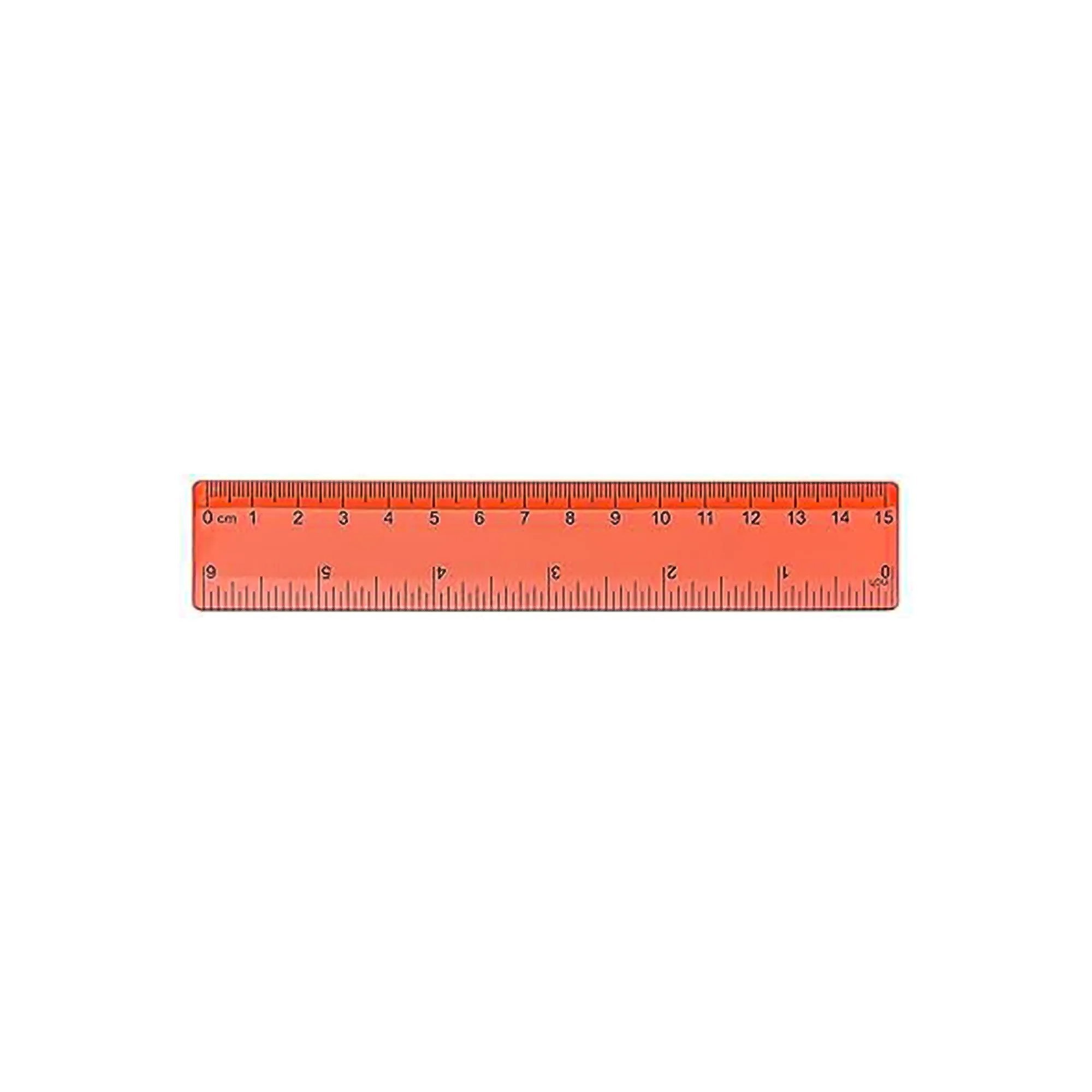 Transparent Plastic Ruler for Office and Learning Use 6