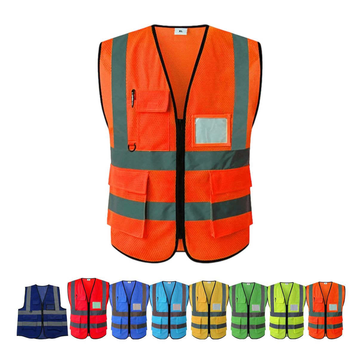High Visibility Reflective Vest for Nighttime Safety 6