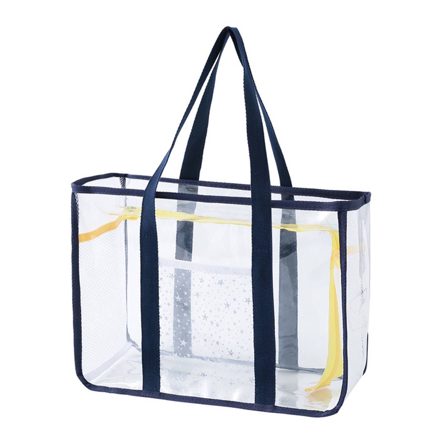 Clear PVC Tote Bag – Beach, Pool, Shower Organizer 5