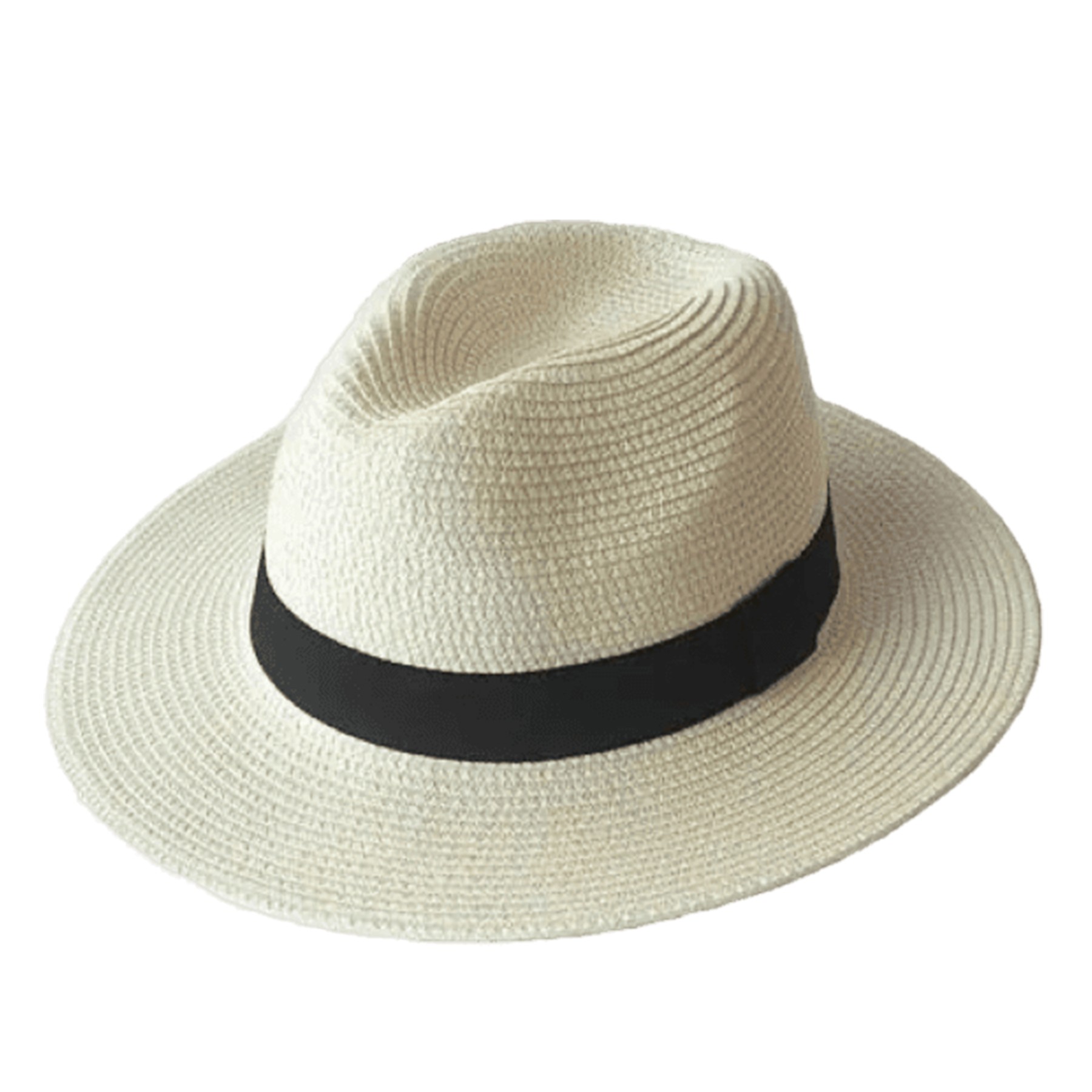 Unisex Travel Straw Panama Hat 2