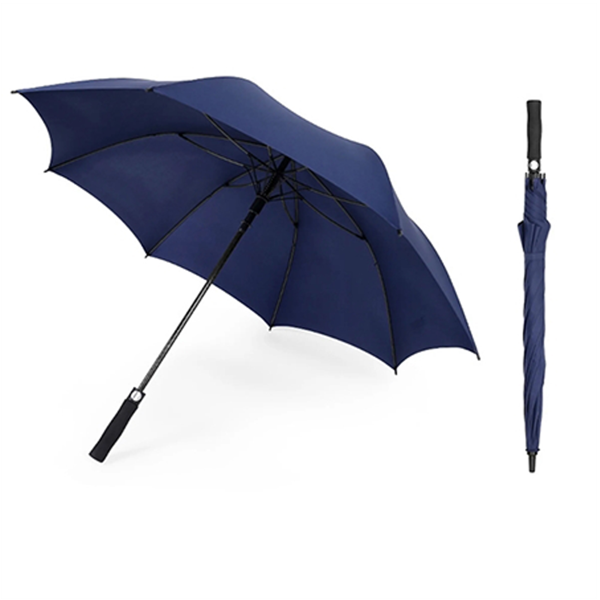Stylish Golf Long 8 Ribs Fiber Umbrella 2