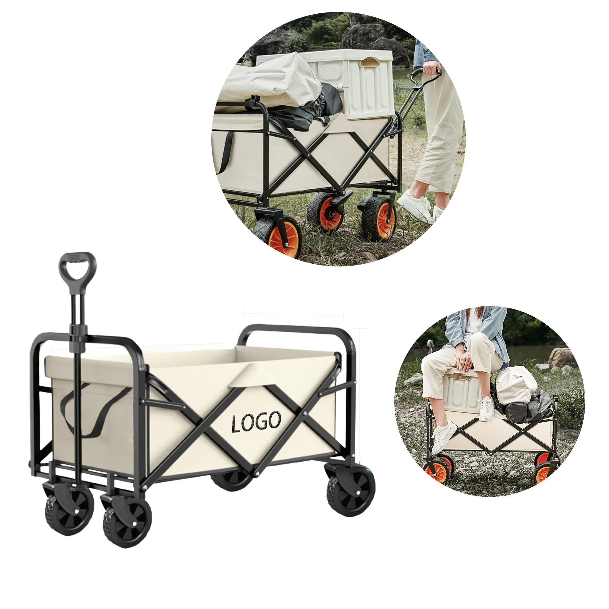 MOQ 10 PCS Camping Trolley 2