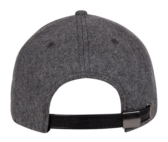 OTTO CAP® 6 Panel Mid Profile Flat Visor Strapback Hat 5