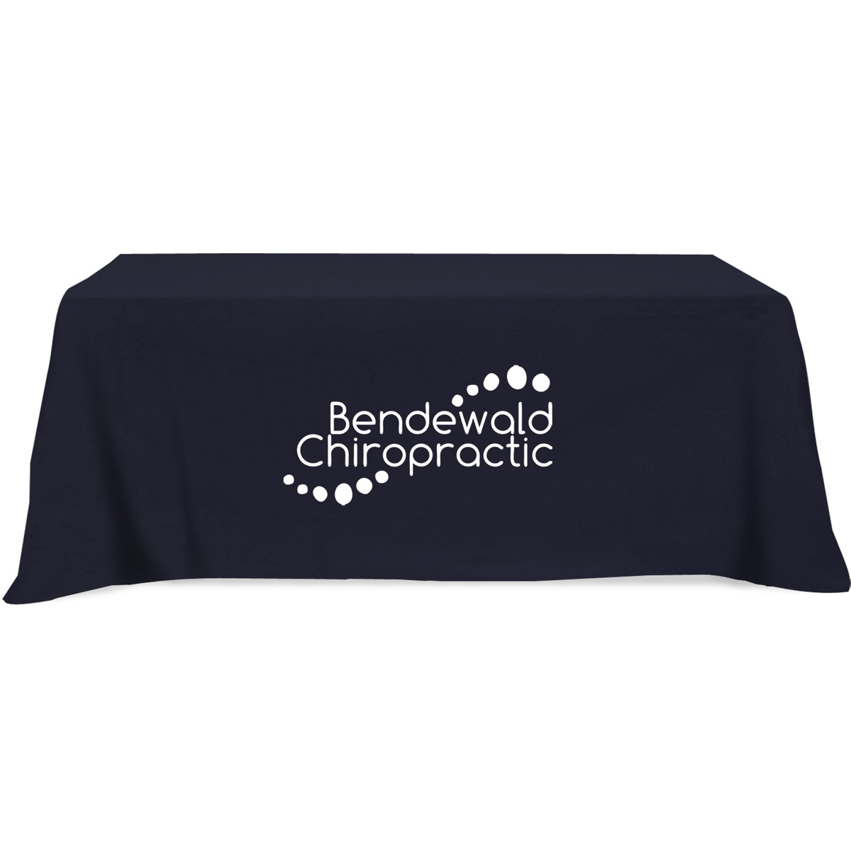 Flat 4-sided Table Cover - fits 8 foot standard table: Poly-Cotton 5