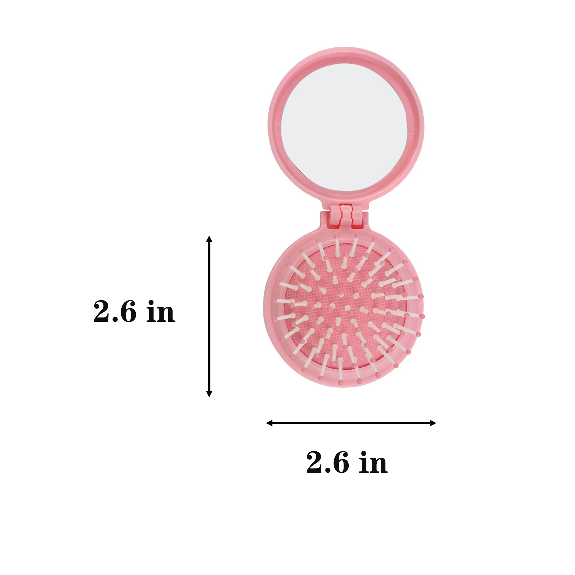 Folding Air Cushion Comb With Mirror 1