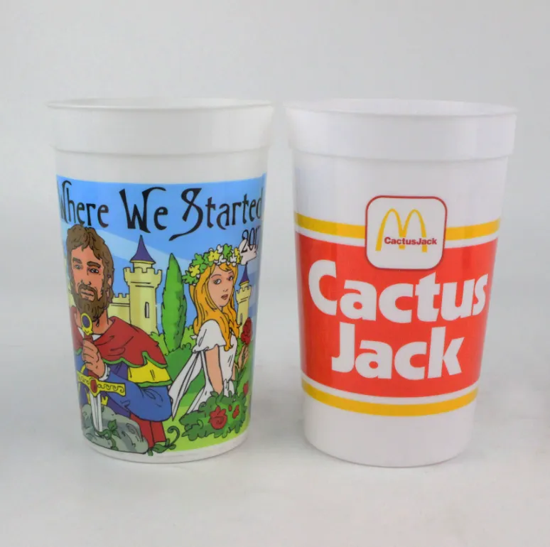 12oz Reusable Plastic Stadium Cup 3