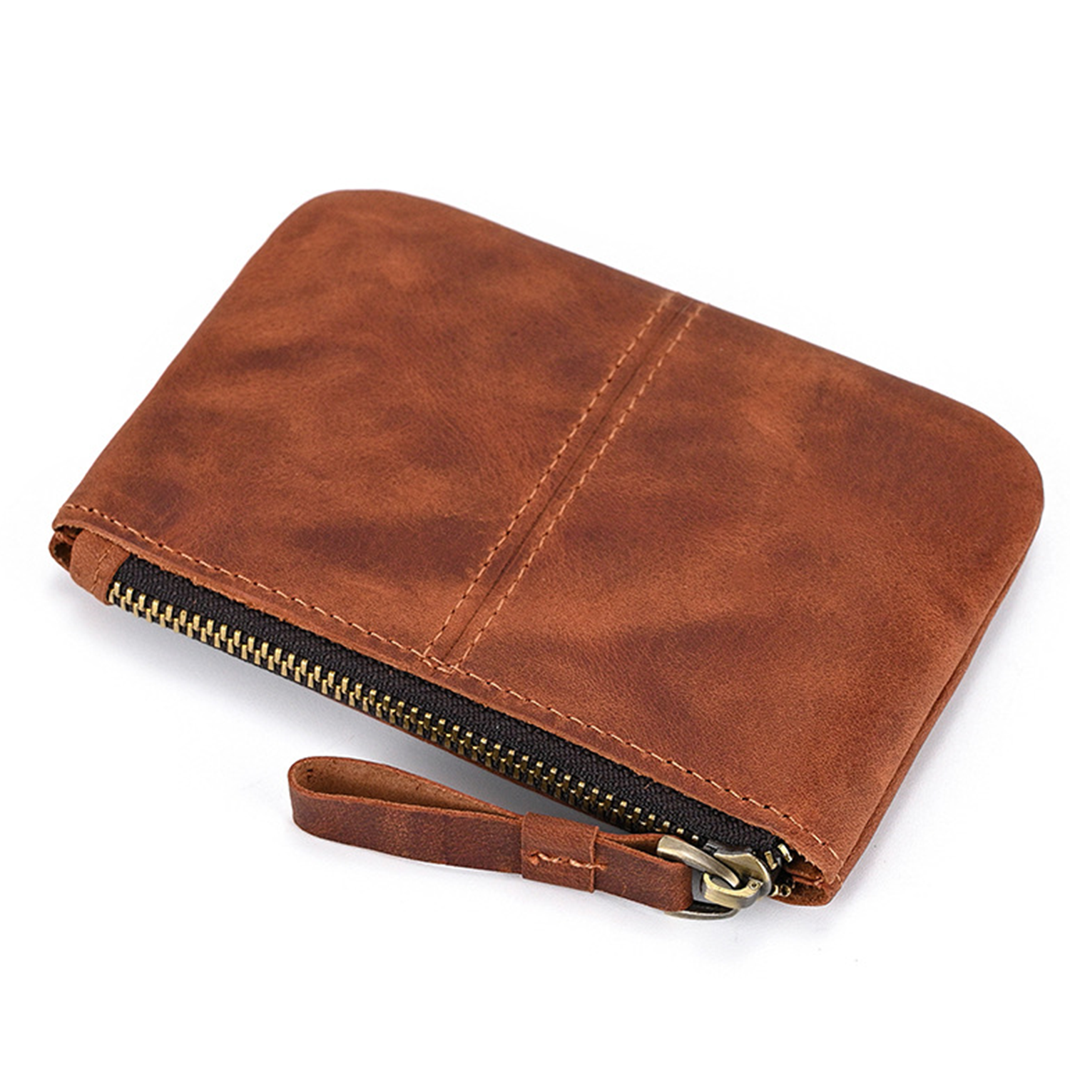 Stylish & Practical Men's Genuine Leather Coin & Key Pouch 2