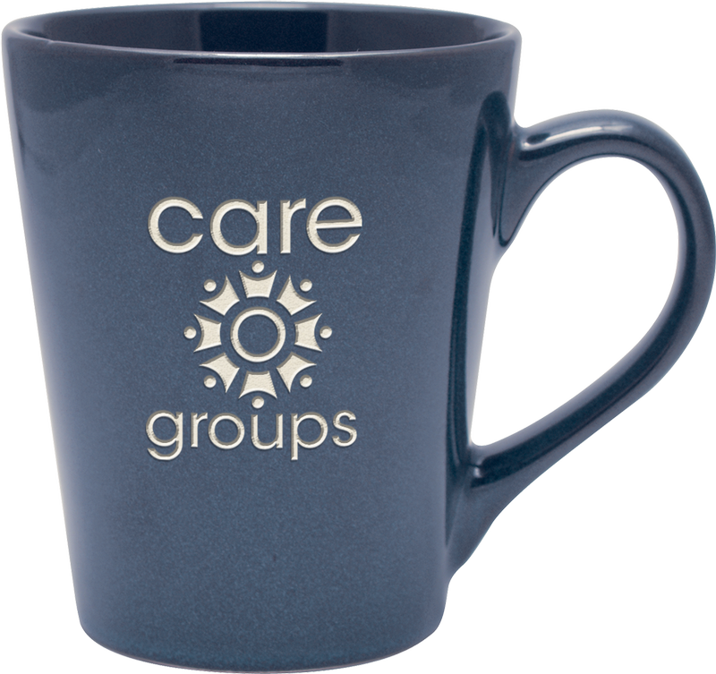 14 oz. Serenity Cafe Collection - Deep Etched 29