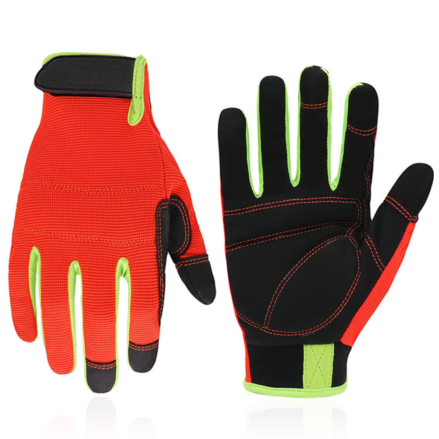 Touchscreen Polyester Work Gloves for Mechanics 6