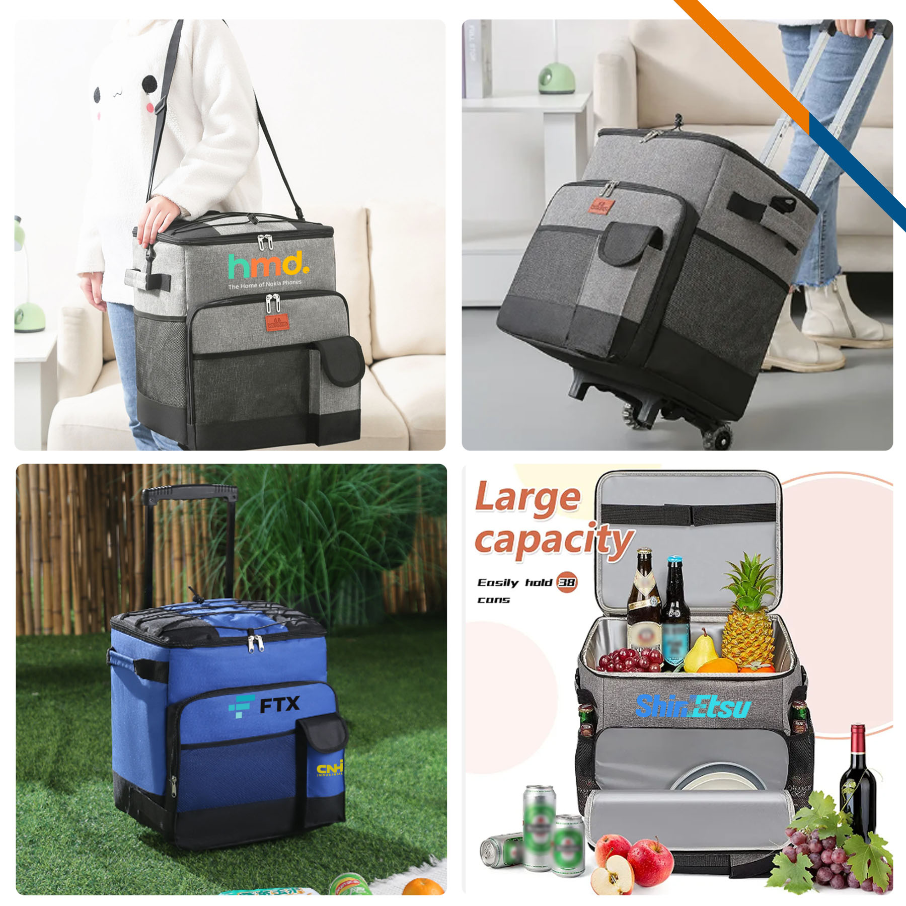 Sqerz Trolley Cooler Bag 8