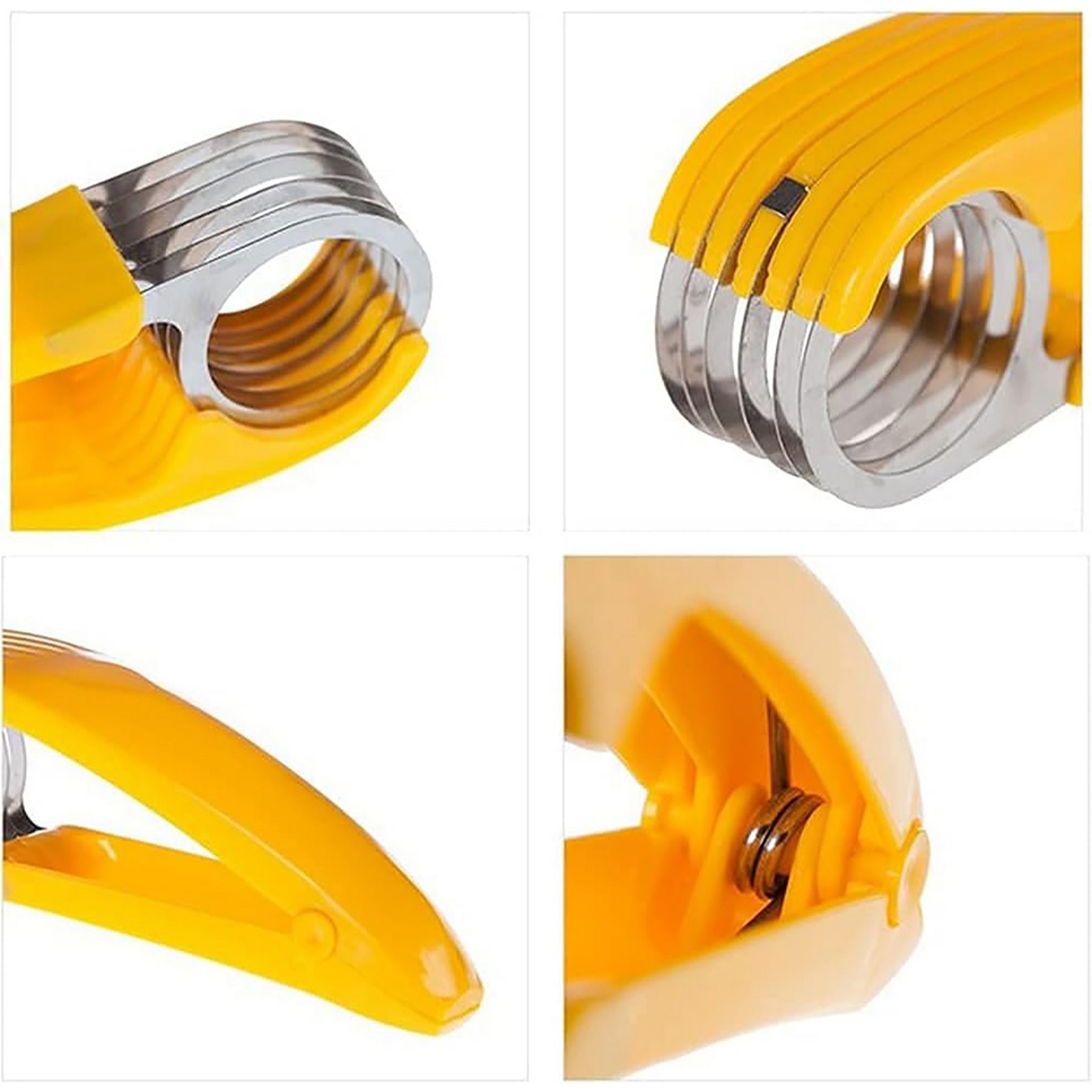 Stainless Steel Fruit Cutting Tool Banana Ham Slicer 6