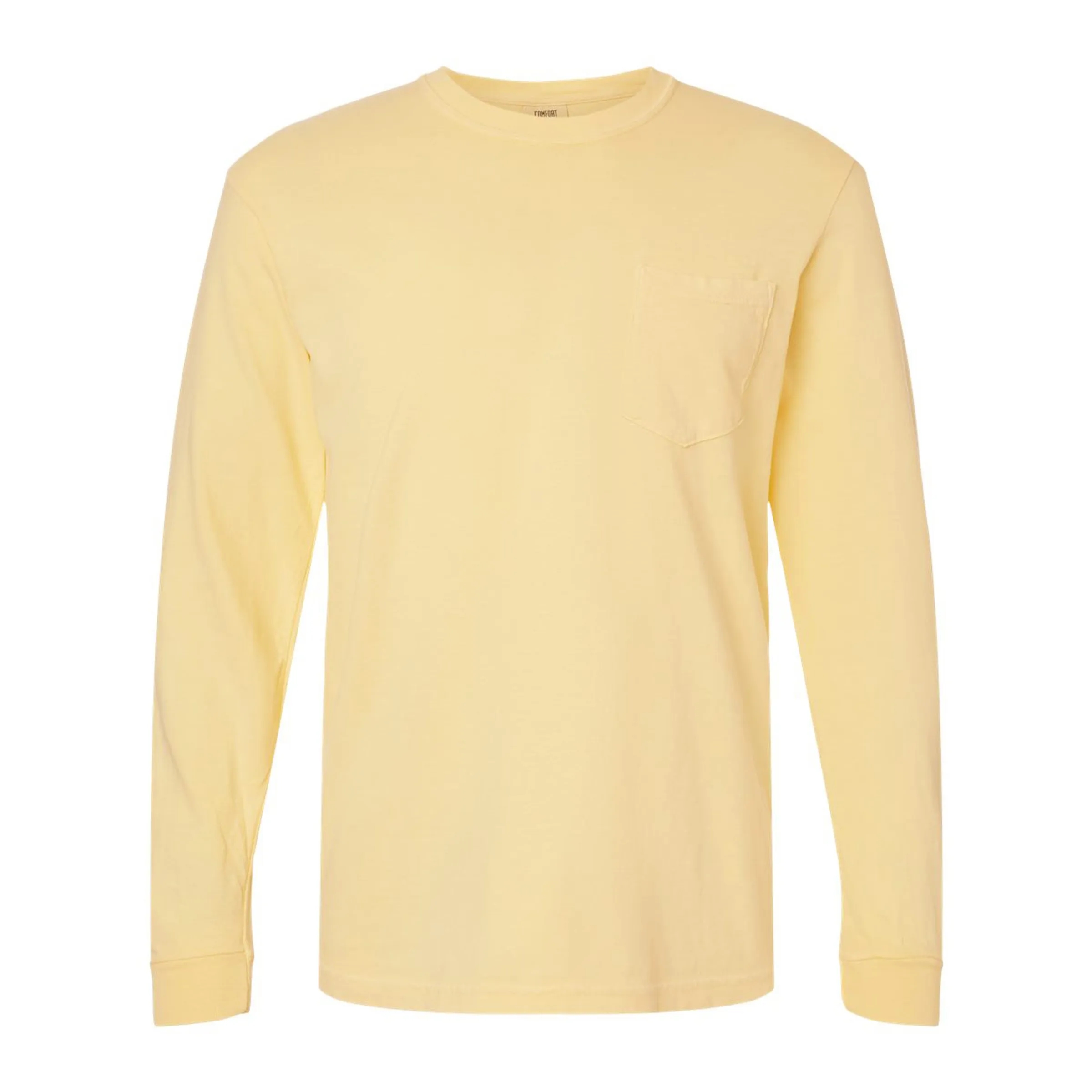 COMFORT COLORS ADULT 6.1 OZ LONG-SLEEVE POCKET T-SHIRT 17