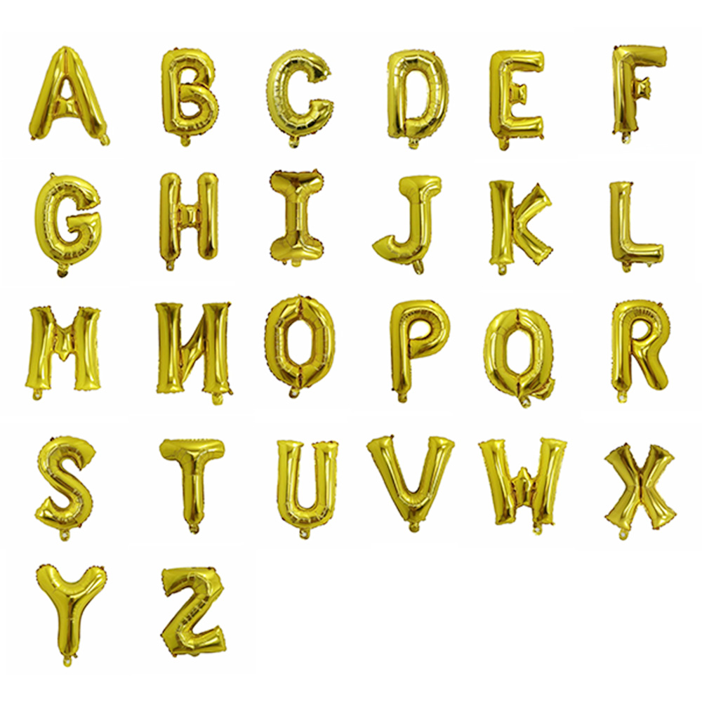 16" Number & Letter Balloons 8