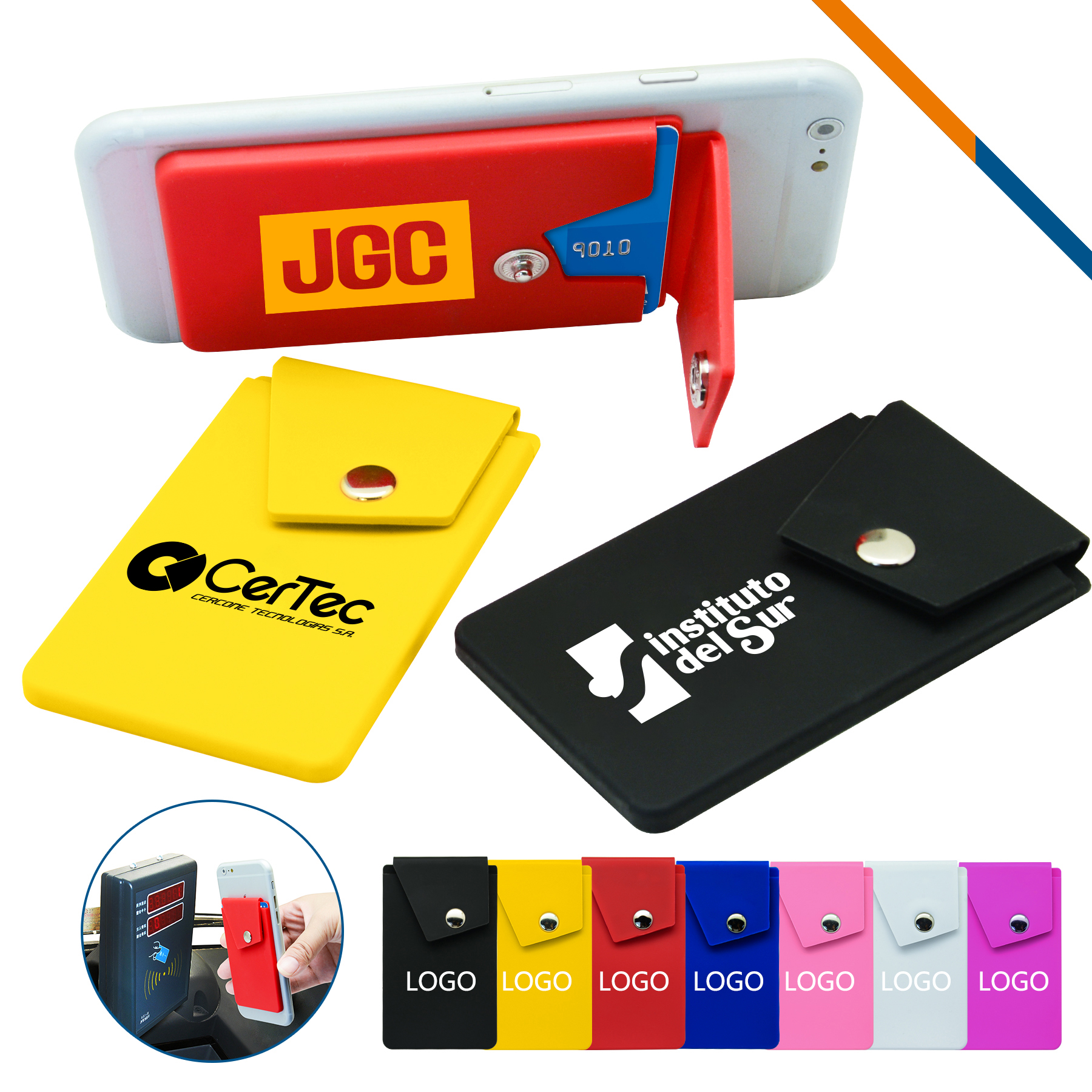 2-in-1 Click Card Holder Stand 2
