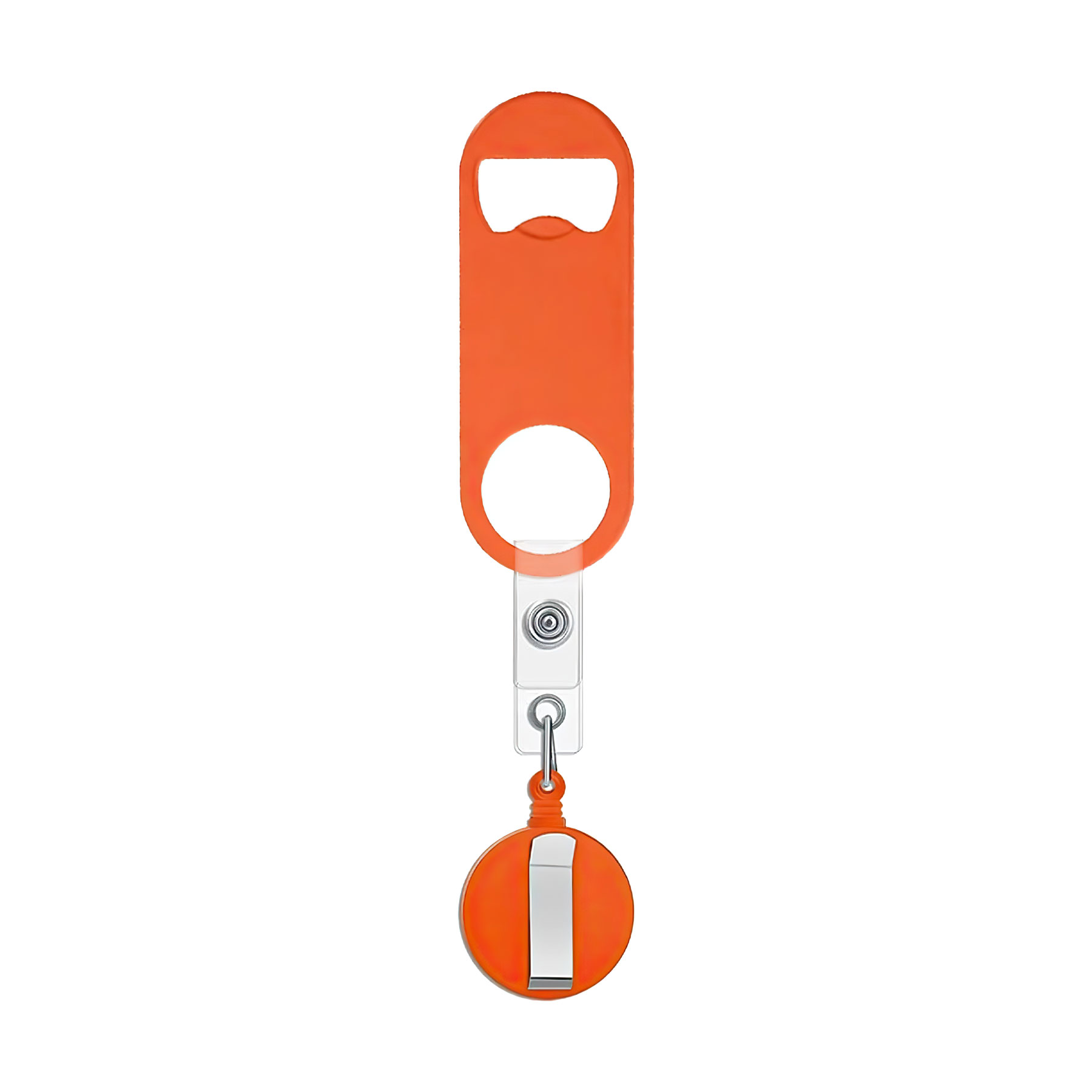 Retractable Metal Bottle Opener With Clips 7