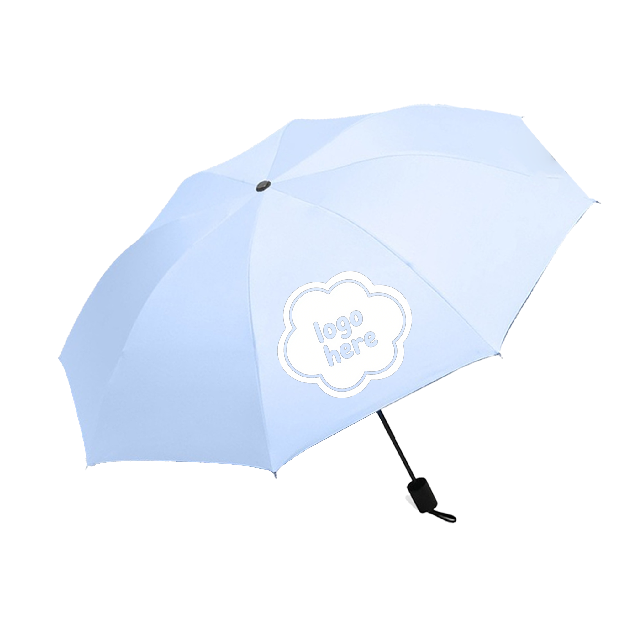 Windproof Custom Logo Umbrella 5