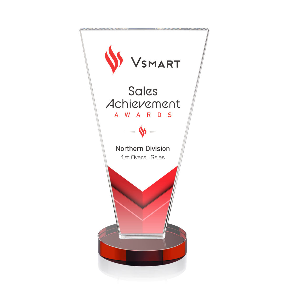 Burney VividPrint™ Award - Red 4