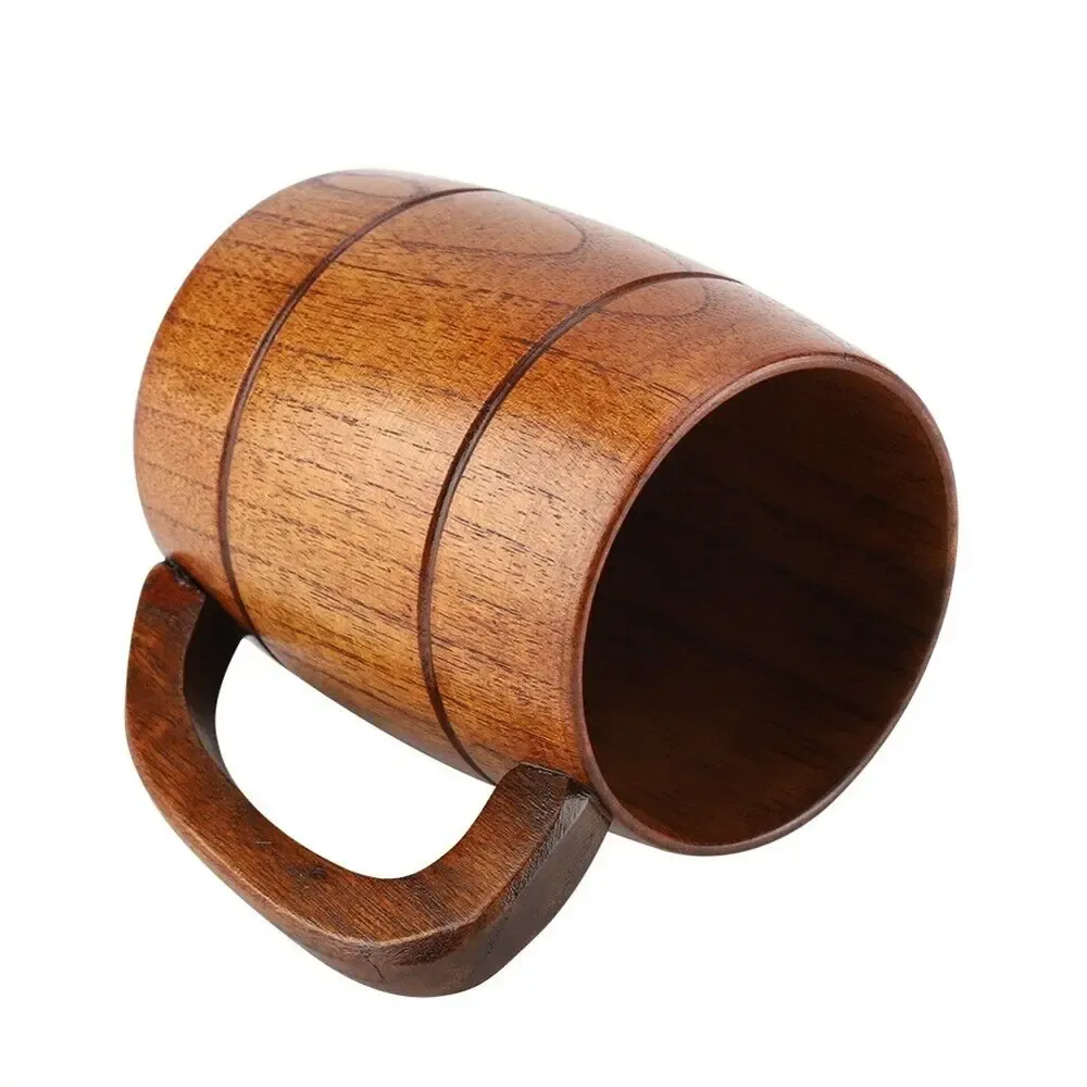12 Oz. Wooden Beer Mug With Handle 11