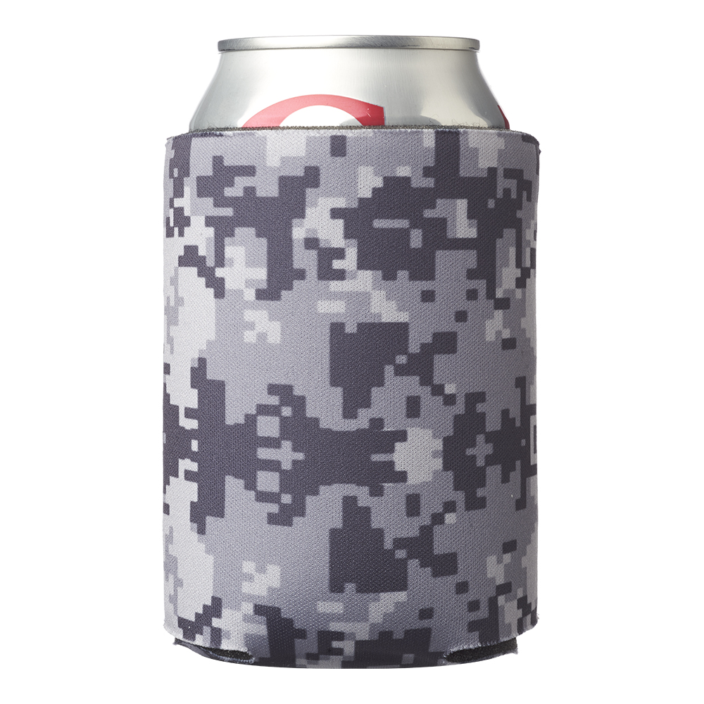 Digital Pattern Foam Can Cooler Holder, custom koozie with logo imprint 17